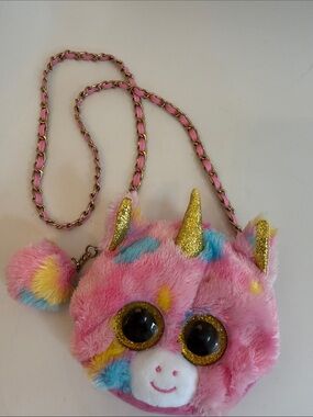 TY Beanie Boos Unicorn Mini purse